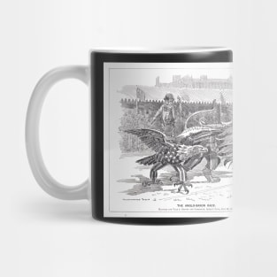 Oxford and Cambridge v Harvard and Yale, Athletics meeting at Queen's club, 22 July 1899 Mug